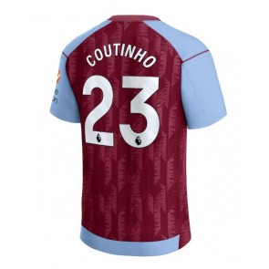 Aston Villa Philippe Coutinho #23 Hemmatröja 2023-24 Kortärmad